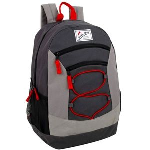Urban Sport 18 Inch Multi Pocket Bungee Backpack